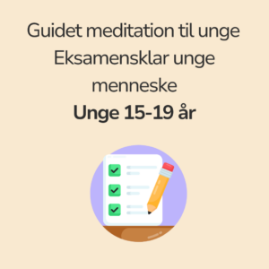 Visualisering mod eksamensangst til teenagere