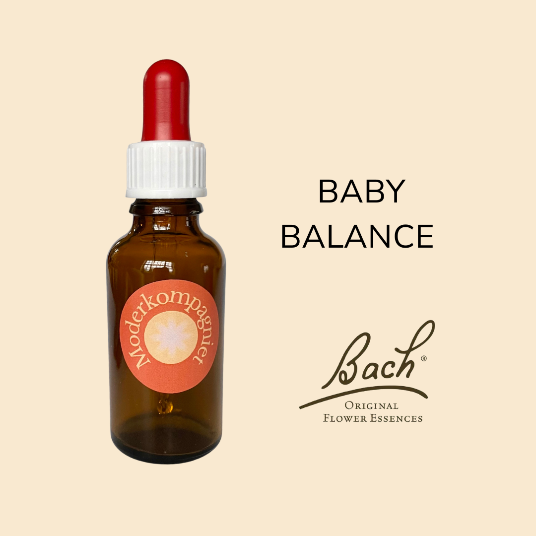 Bachs blomsterterapi til baby for gråd, uro og søvn