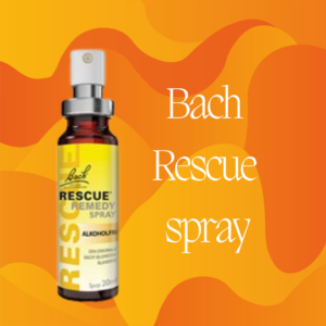 Bach rescue remedy spray moderkompagniet