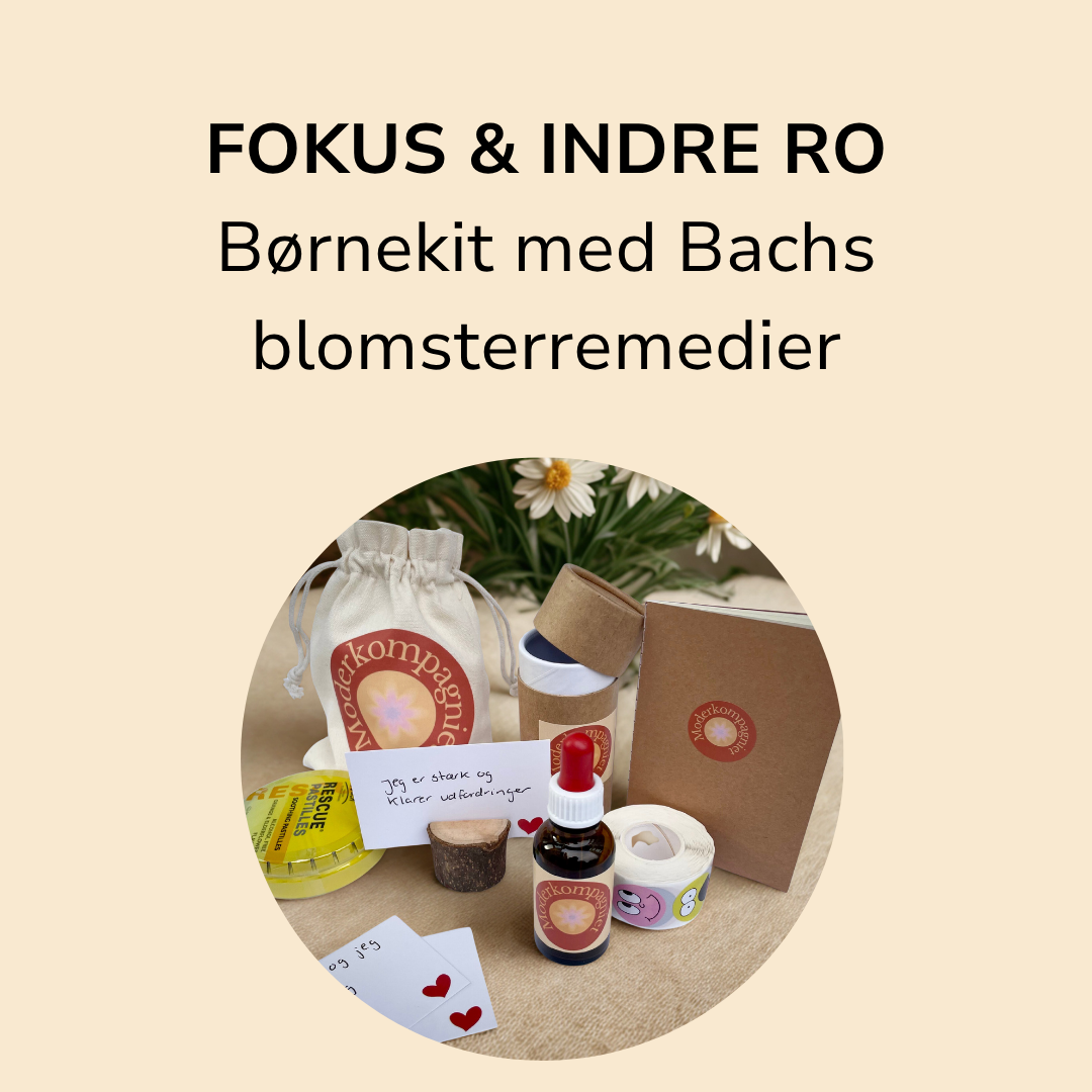 fokus og indre ro bach blomsterremedier
