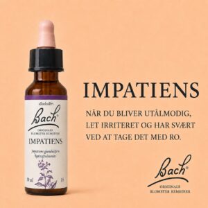 Impatiens / Balsamin – Originalt Bach-blomsterremedie