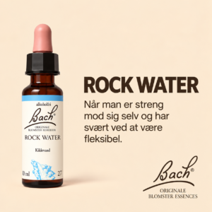 Rock Water / Kildevand - Originalt Bach blomsterremedie